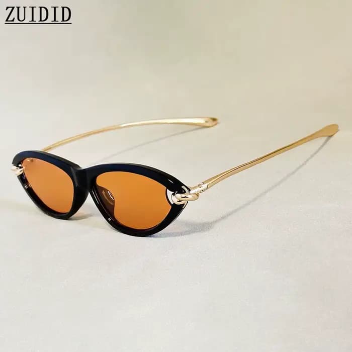Mode Ovale Lunettes De Soleil Femmes 2026 Luxe Vintage Nouveau Oeil De Chat