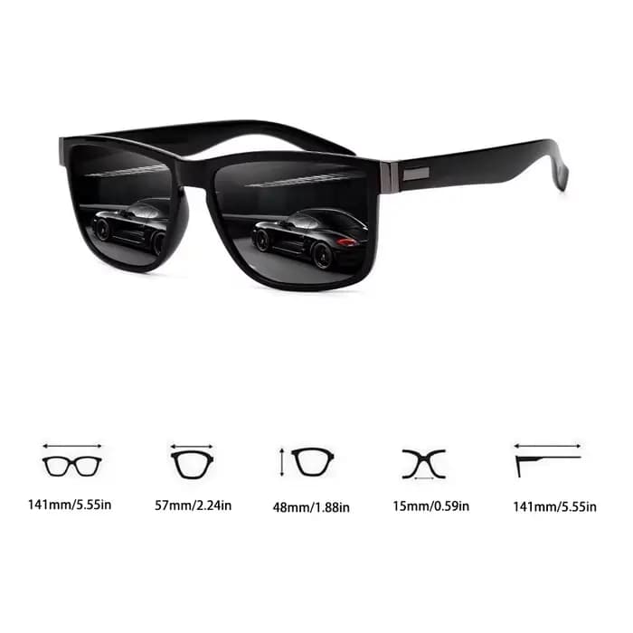 4 pièces mode Vintage modèle carré lunettes de soleil hommes femmes pêche conduite homme marque de luxe concepteur