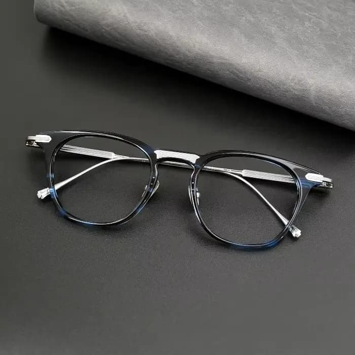2026 nouvelle marque Designer 15/02 écaille de tortue acétate lunettes montures titane rétro pour hommes Prescription Suqare femmes lumière bleue