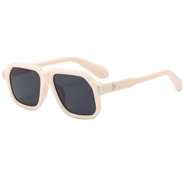 Grand Cadre Rectangulaire lunettes de Soleil Femmes Nouvelle Mode Minimaliste Style