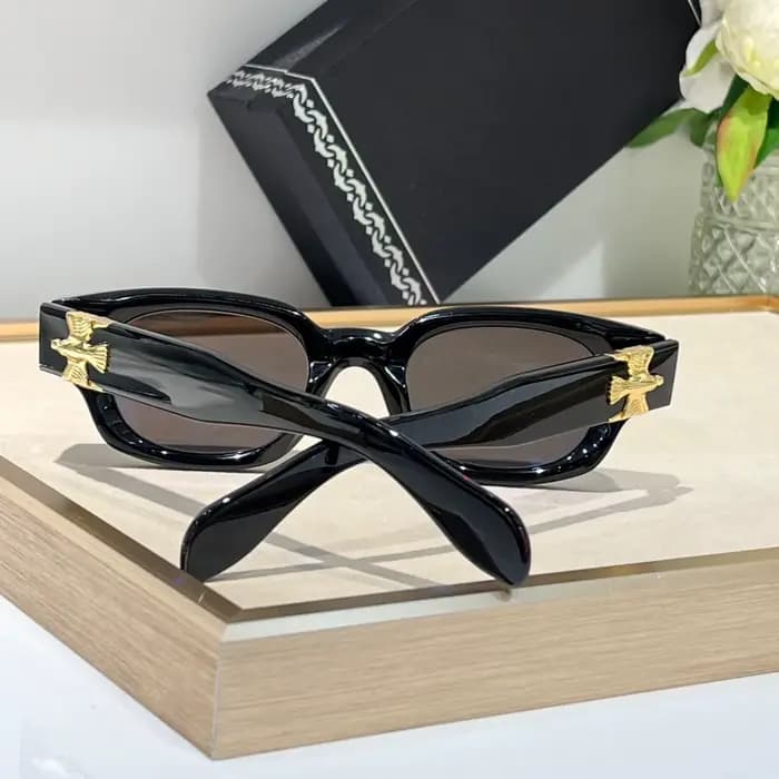 GFSN 004 Lunettes de soleil rétro classiques faites à la main pour femme