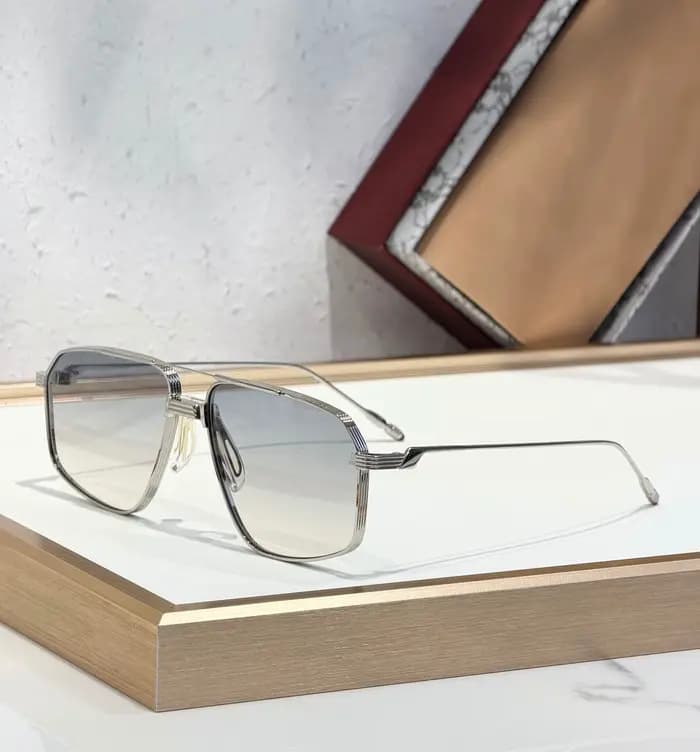Lunettes de soleil aviateur surdimensionnées JAGGER – Alliage de luxe