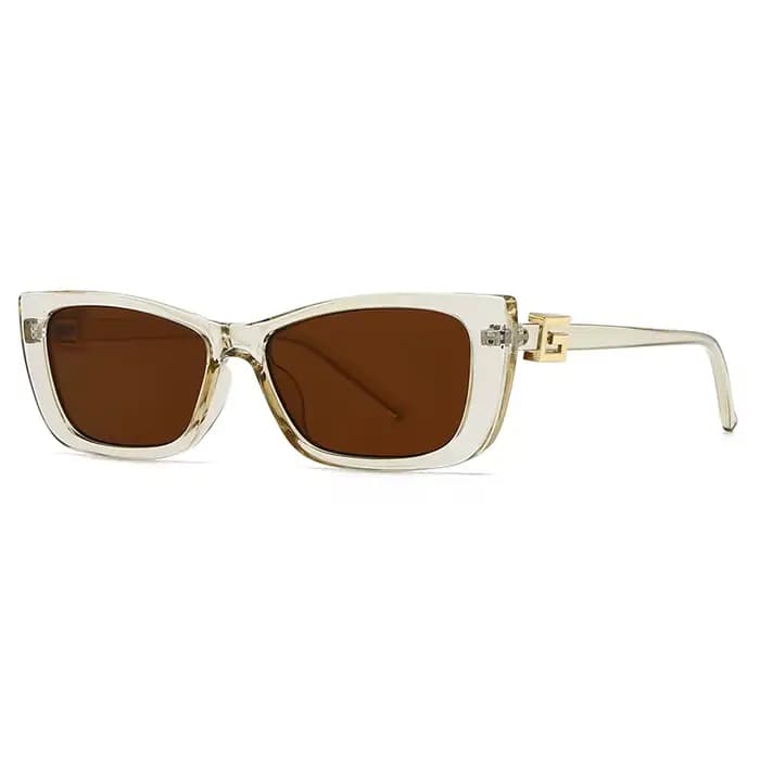 Lunettes de soleil yeux de chat de luxe pour femmes hommes marque de mode concepteur rétro dégradé nuances tendance