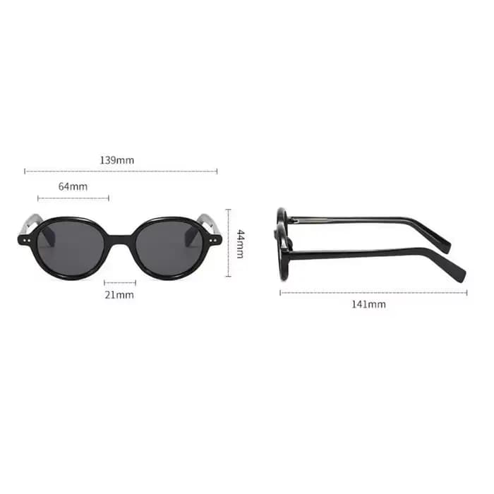 Lunettes de soleil ovales sexy pour femmes