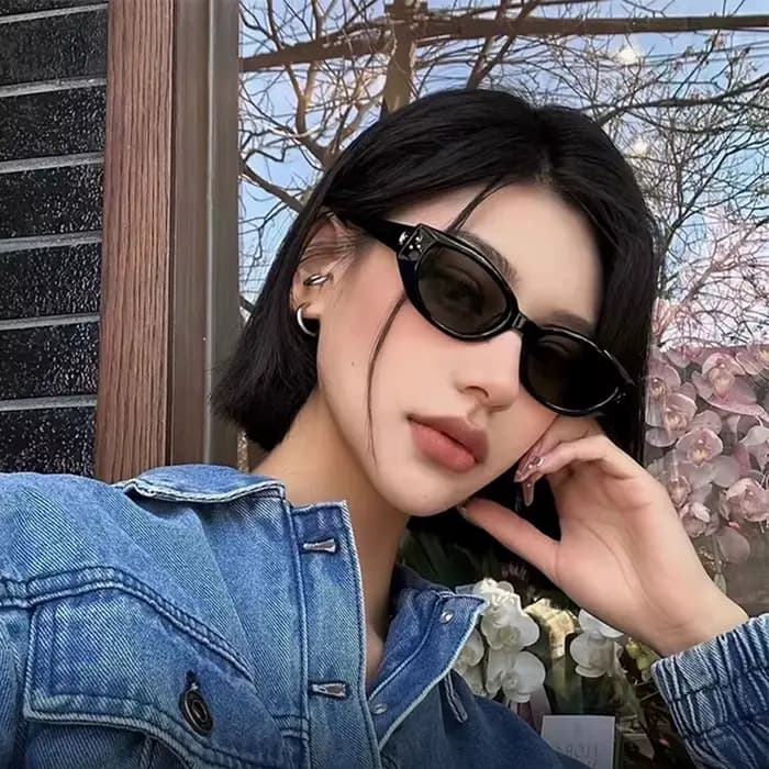 Gm Lunettes de soleil polarisées œil de chat pour femme