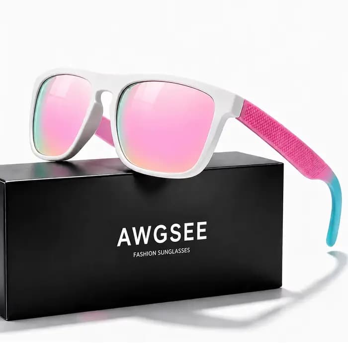 Lunettes de soleil carrées polarisées pour femmes et hommes