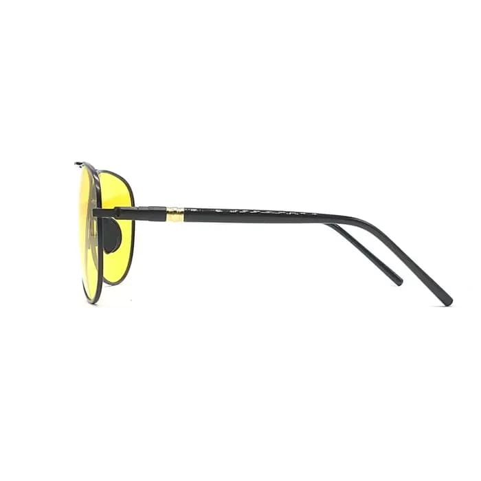 Lunettes De soleil Polaroid jaunes pour hommes