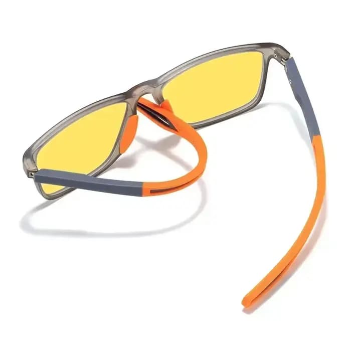 Lunettes anti-lumière bleue jaune pour hommes et femmes