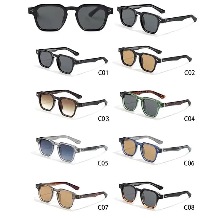 HBK Nouvelles Lunettes de Soleil Tendance pour Hommes