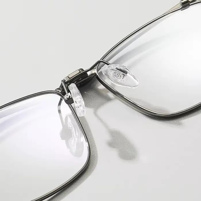 Lunettes de myopie en titane pur IP pour hommes
