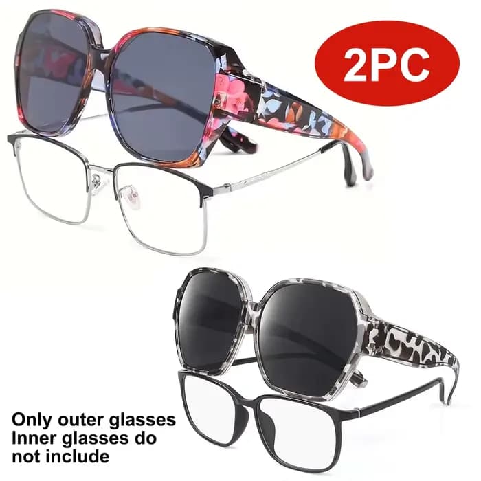 Lunettes de soleil surdimensionnées T01 pour femmes et hommes