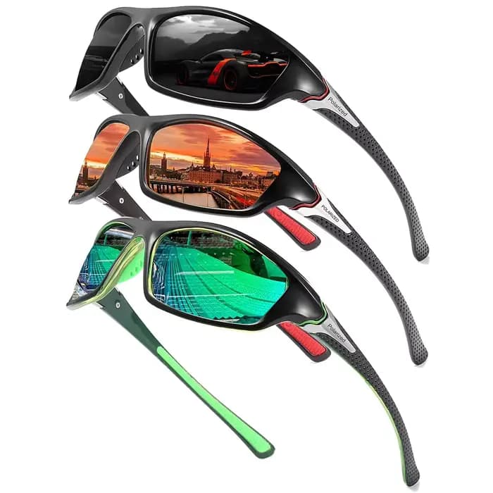 3PSC lunettes de soleil de pêche polarisées hommes femmes cyclisme conduite randonnée