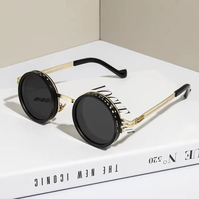 Lunettes de soleil rondes polarisées ND9