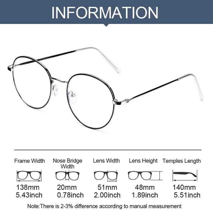 Lunettes anti-lumière bleue pour femmes et hommes