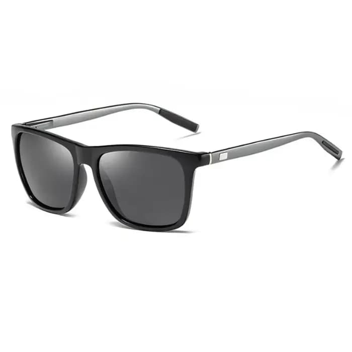 Lunettes carrées en aluminium magnésium pour hommes et femmes
