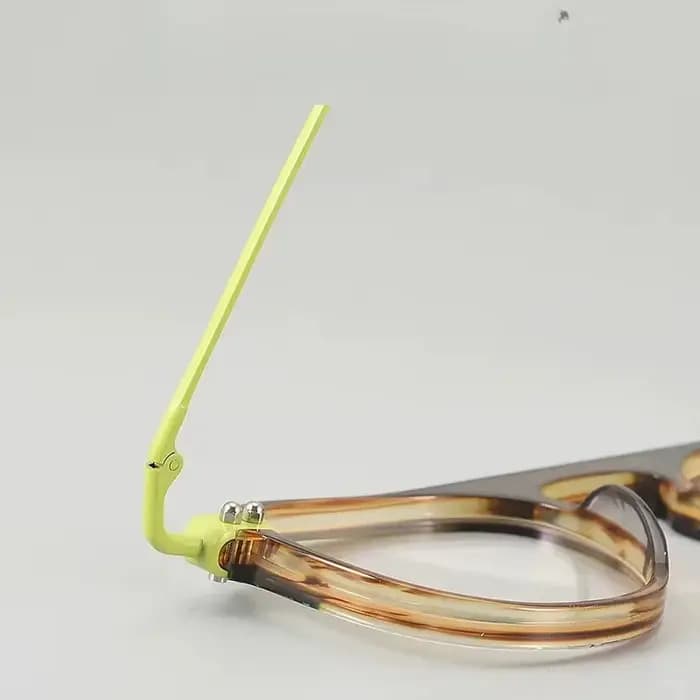 Lunettes de myopie ovales en acétate pour hommes
