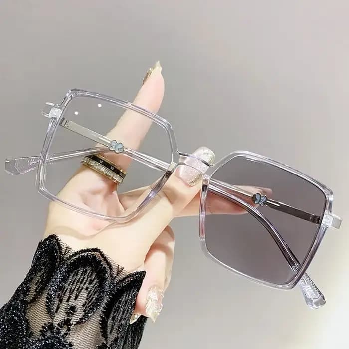 Lunettes photochromiques de luxe Design papillon