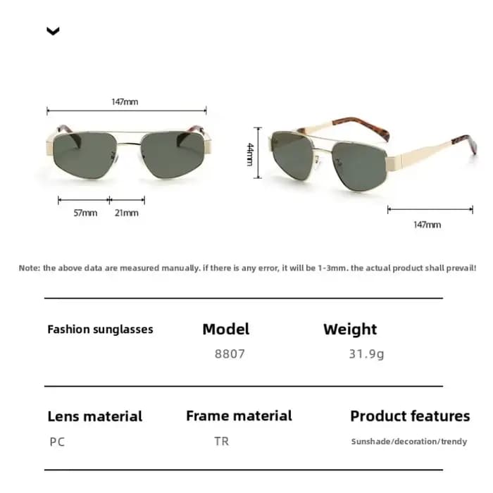 Lunettes de soleil pilote femmes