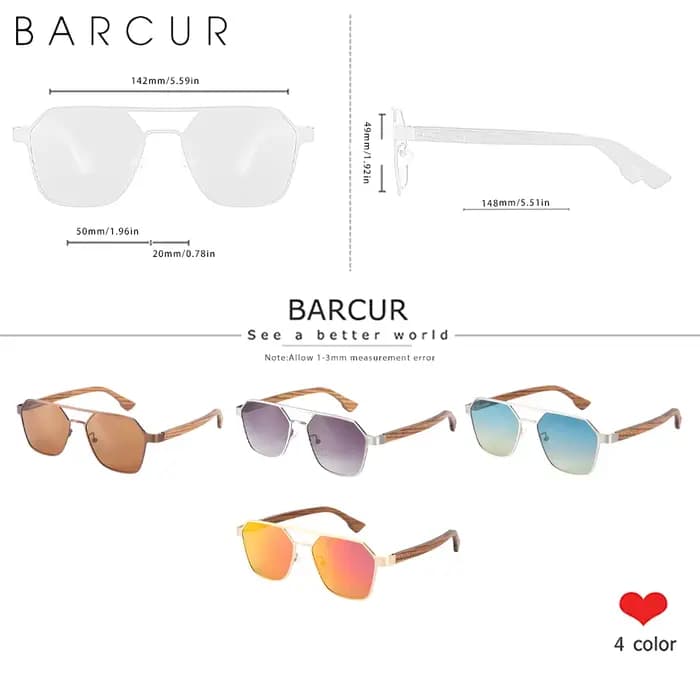 Lunettes de soleil polarisées pour hommes et femmes
