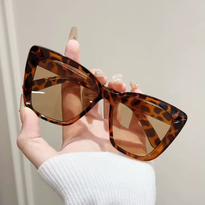 Lunettes de soleil œil de chat vintage pour femme