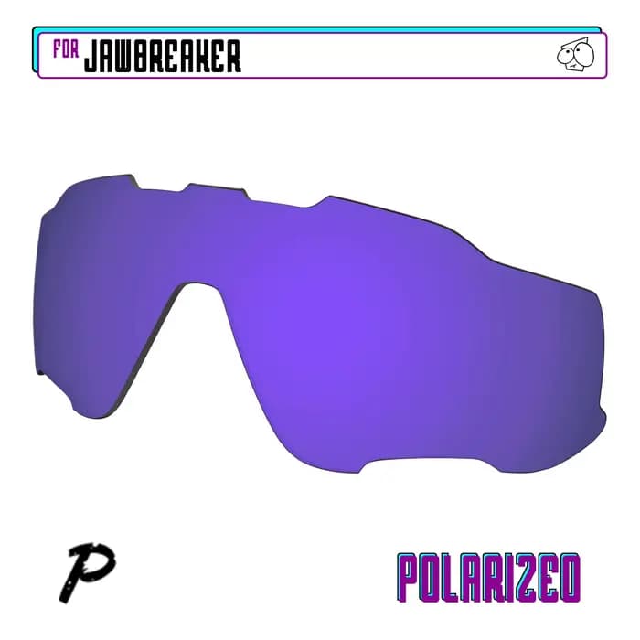 Verres de remplacement polarisés pour Oakley Jawbreaker OO9290 | Lunettes de soleil