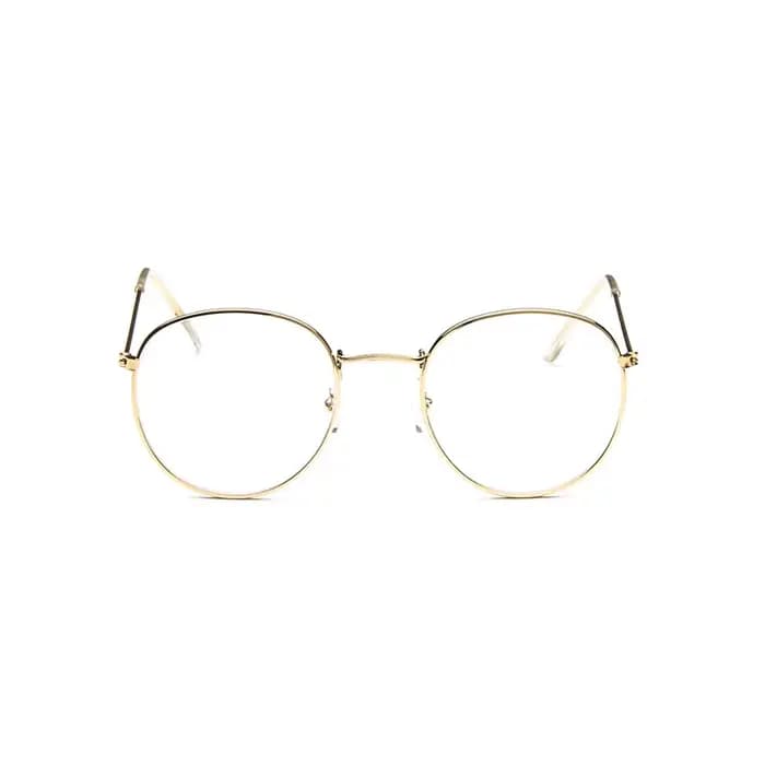 SHONEMES Lunettes rondes classiques monture en métal