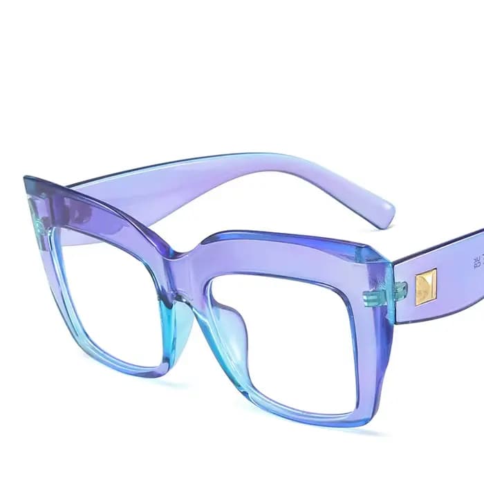 Monture de lunettes vintage carrée pour femmes