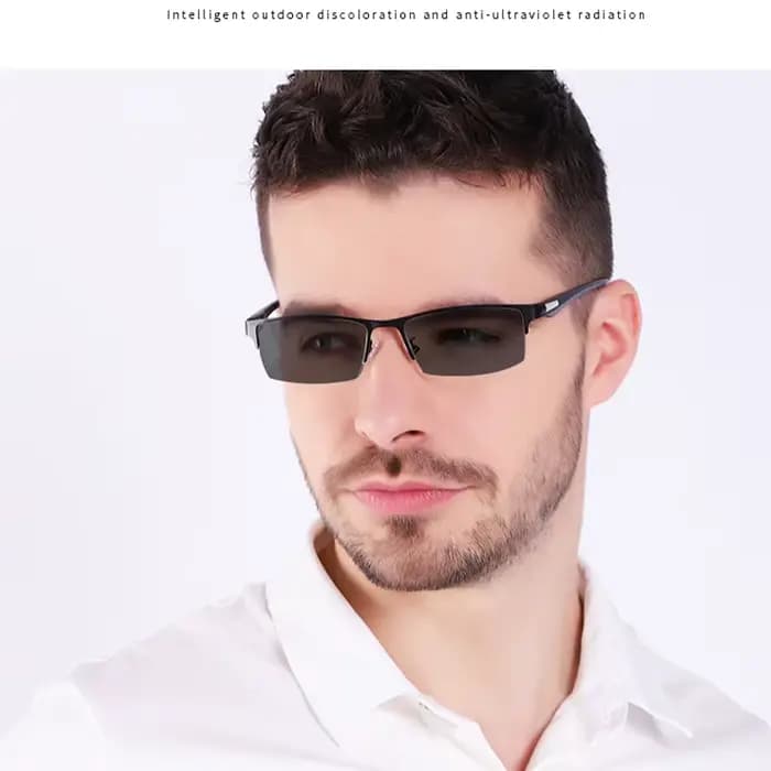 Lunettes de lecture multifocales photochromiques pour hommes et femmes