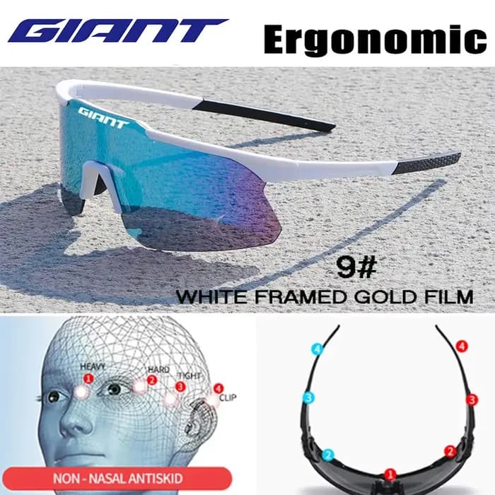 Giant sport hommes femmes lunettes de soleil route vélo