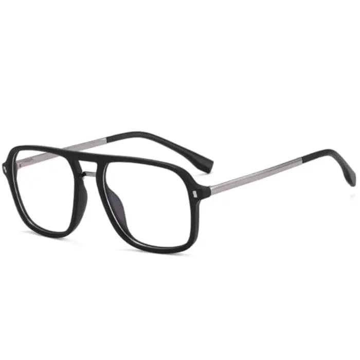 Lunettes de vue rectangulaires rétro pour hommes