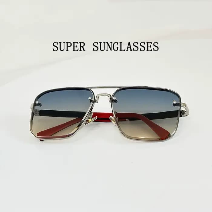 Lunettes de soleil carrées vintage pour hommes et femmes, lunettes de soleil de luxe, lunettes de soleil à la mode, carillon, zones de sites, nouveau