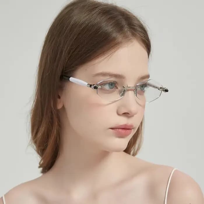 Maske P60 Designer Brand Lunettes de soleil carrées sans monture en acétate sans cadre