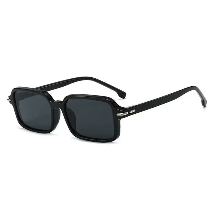Lunettes de soleil rectangulaires à la mode pour hommes et femmes