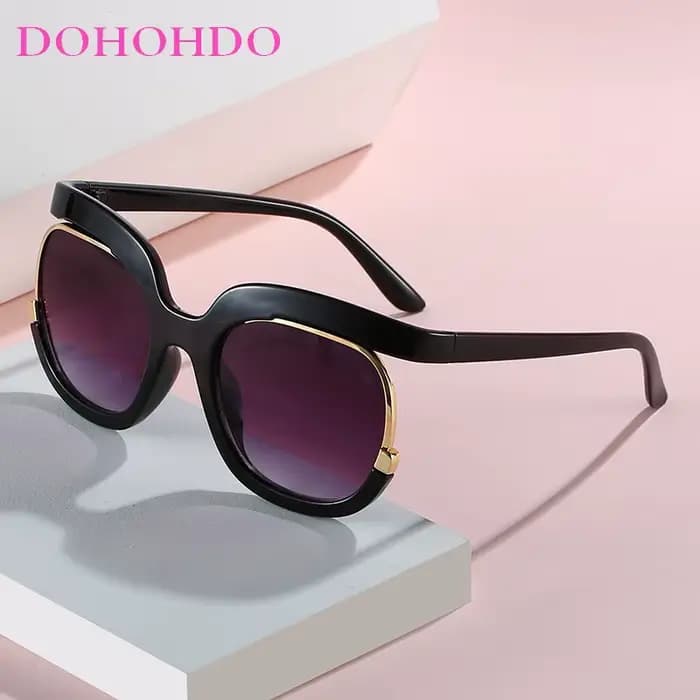 DOBathroom-Lunettes de soleil rondes pour hommes et femmes
