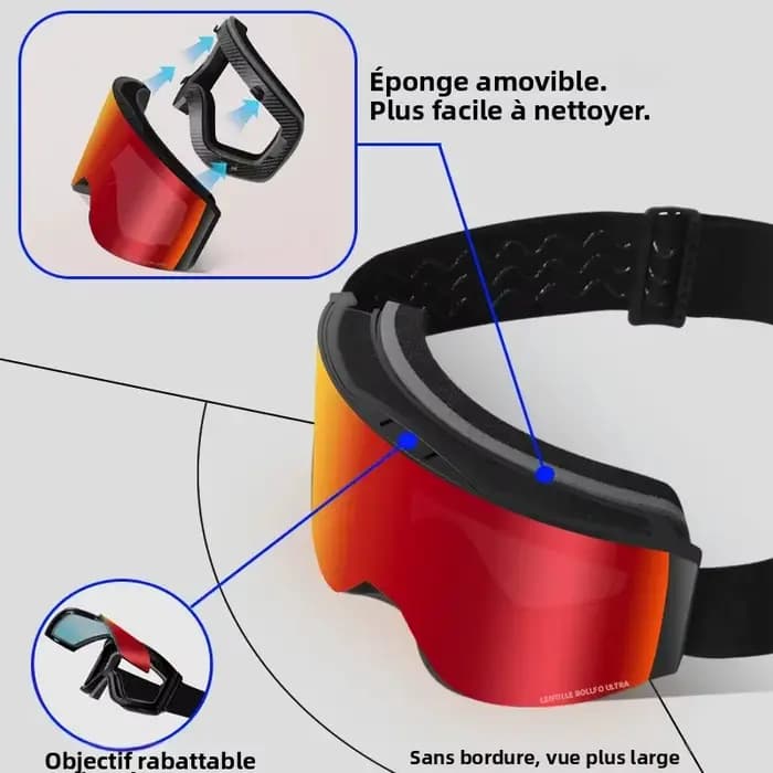 Lunettes de ski et de snowboard BOLLFO