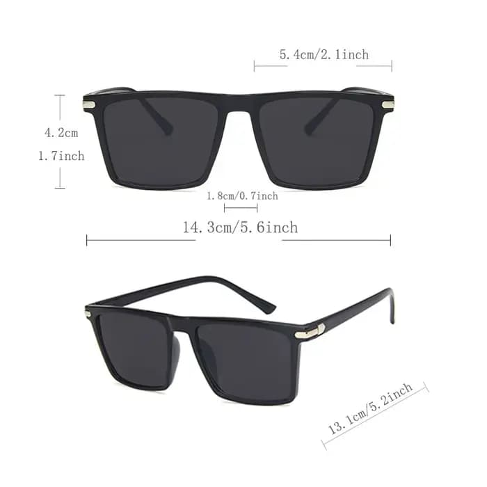 Lunettes de Soleil Carrées Respzed pour Homme et Femme