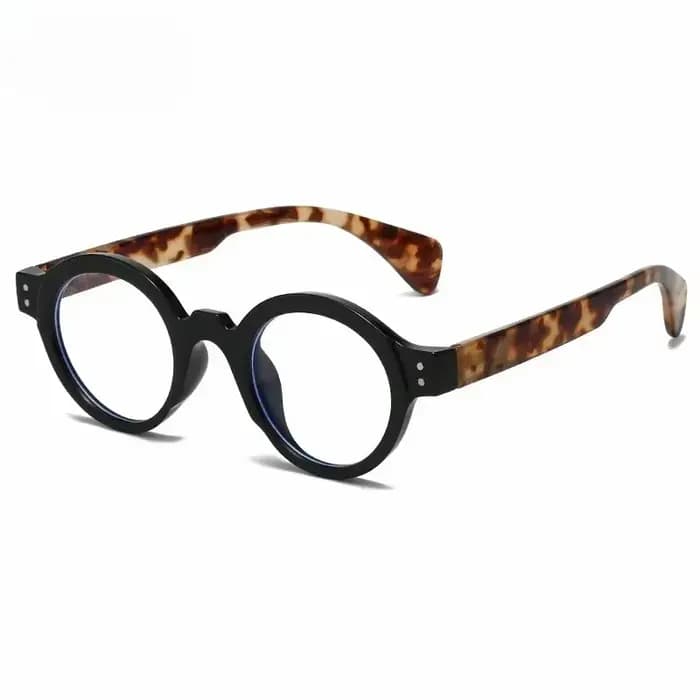 Lunettes de lecture rondes rétro à grande monture pour femmes