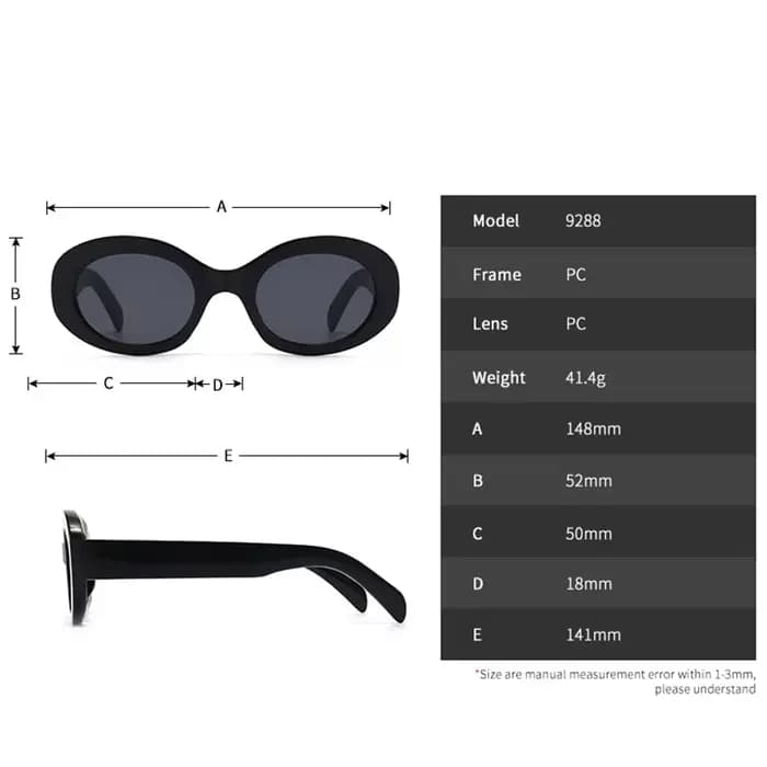 Vintage petites lunettes De soleil ovales femmes marque De luxe concepteur noir femme