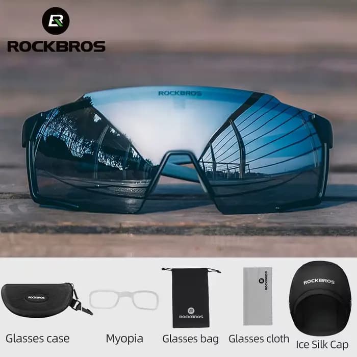 ROCKBROS lunettes de cyclisme verres polarisés/photochromiques lunettes de soleil de vélo hommes femmes lunettes lunettes sport vtt lunettes de cyclisme sur route