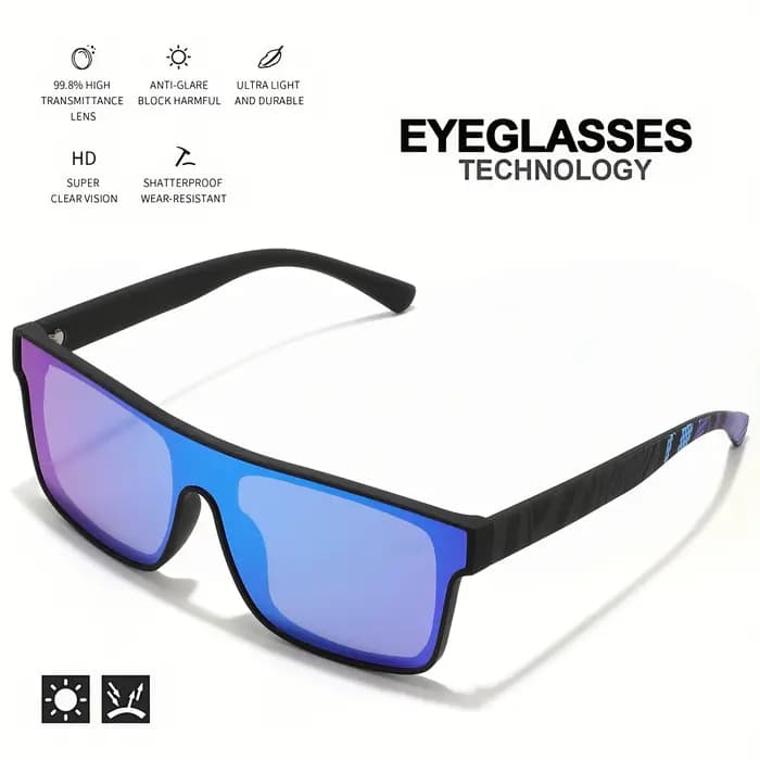 Lunettes de soleil carrées classiques à la mode