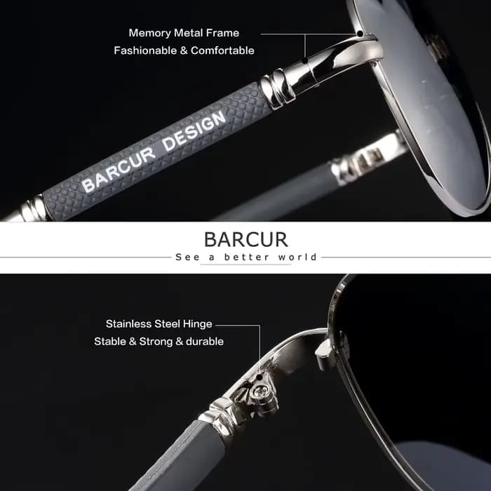 Lunettes de soleil polarisées dégradées pour hommes et femmes