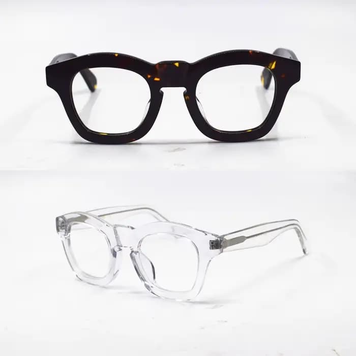 Montures de lunettes en acétate d'italie faites à la main au japon