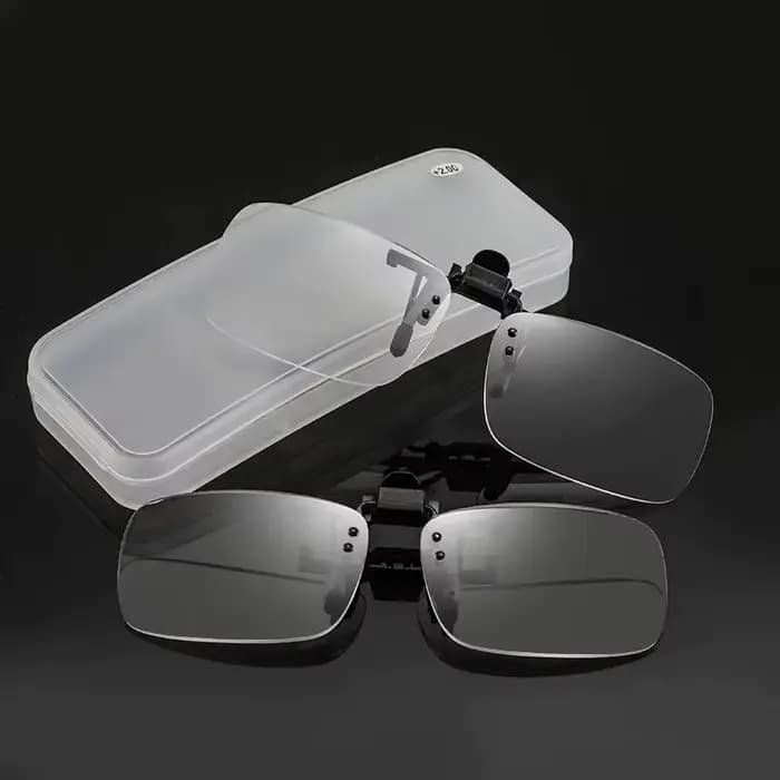 Loupe à Clip sur lentilles sans monture en verre