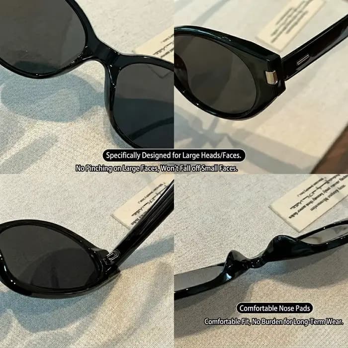 KLASSNUM Lunettes de soleil vintage bordeaux pour femme 2026
