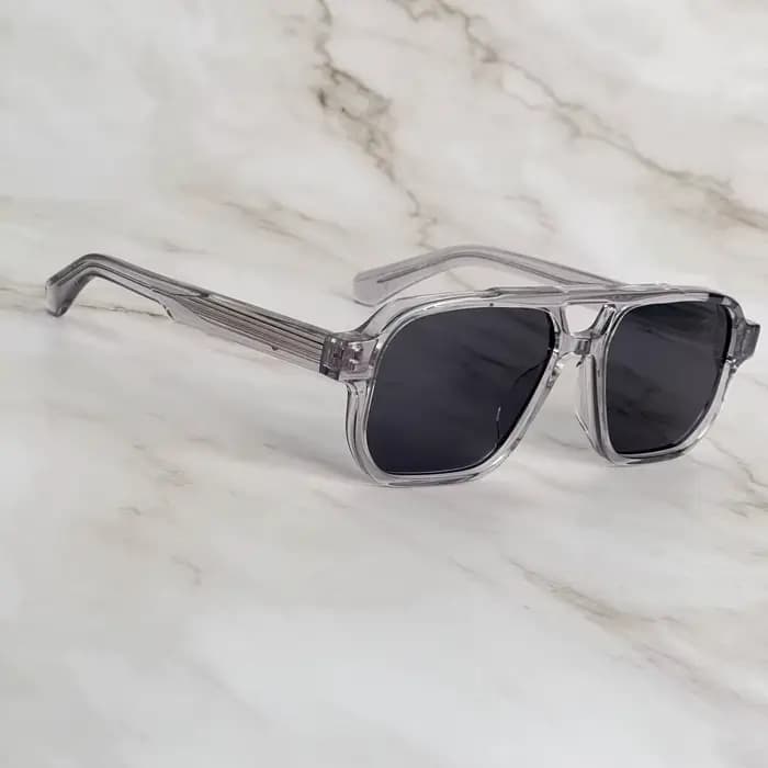EVANS Pilot lunettes de soleil unisexe acétate luxe concepteur UV400 polarisé Vintage rétro extérieur