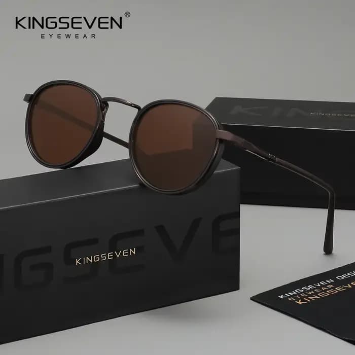 Lunettes de soleil rondes décontractées pour hommes et femmes