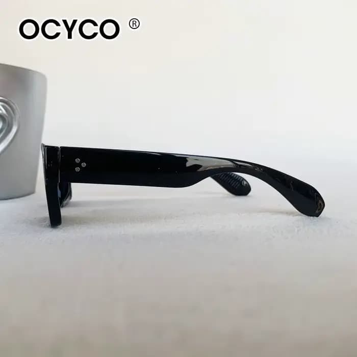 OCYCO 2026 Lunettes de soleil carrées rétro pour hommes et femmes