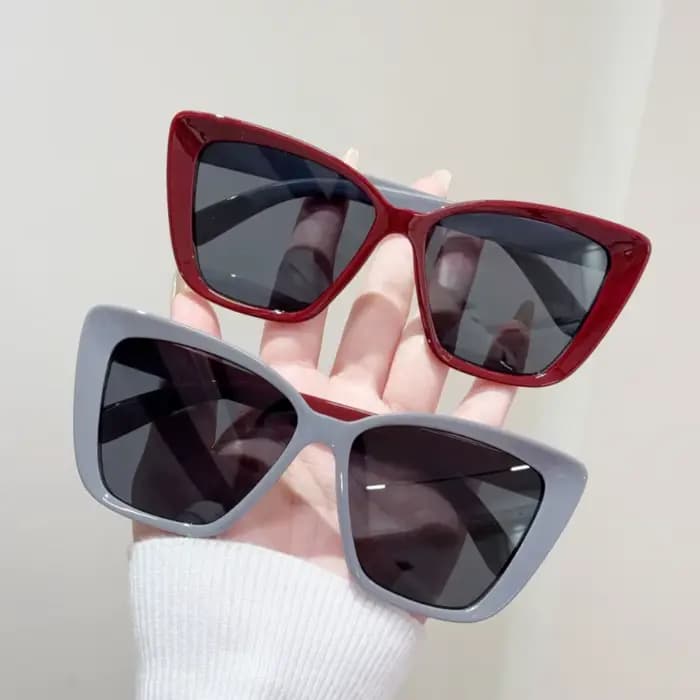 Lunettes de soleil œil de chat vintage pour femme