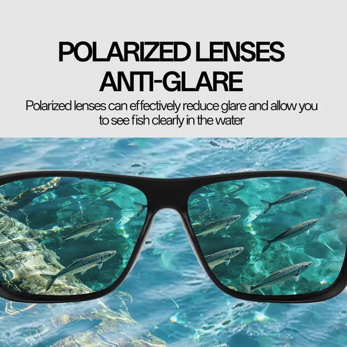 Lunettes de soleil polarisées SCVCN pour la pêche