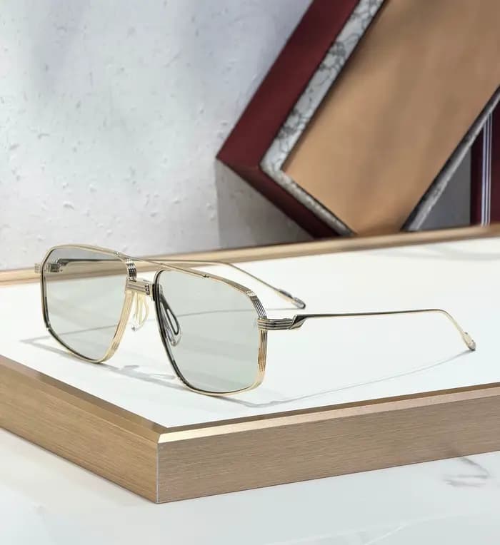 Lunettes de soleil aviateur surdimensionnées JAGGER – Alliage de luxe